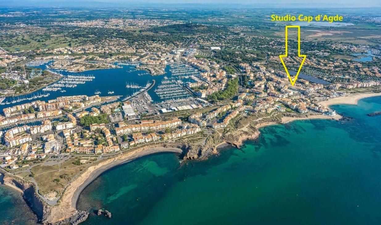 Joli Studio Proche Plage Du Mole Agde Ngoại thất bức ảnh